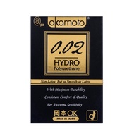 Okamoto 002 Hydro Pack of 3s