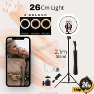 Selfie Ring Light With Stand 26cm Light Light Murah Ring Light Selfie Lights Selfie Ring Light Selfi