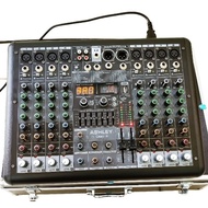 Ashley Mixer Audio Ashley Smr8 8Ch  + Koper/ Mixer Ashley SMR 8 Original 4 Channel Bluetooth SMR8