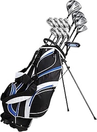 Precise S7 Tall Men’s (6'1" to 6'4") Right Handed Complete Golf Club Set Include 460cc Driver, 3 Woo