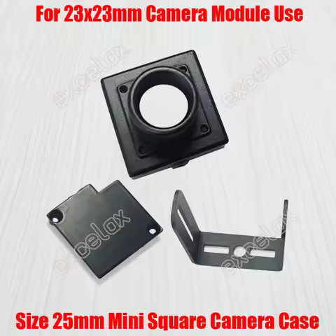 10PCS/Lot Metal Mini Square ATM FPV Camera Case Size 25mm for 23x23mm Camera Module Board Use