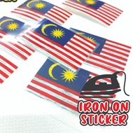 IRON ON STICKER NEGERA MALAYSIA DAN NEGERI 1 SET (SEMUA NEGERI TERMASUK MALAYSIA)