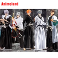 Cosetteme In Stock Dasin/Great Toys/GT Bleach Kurosaki Ichigo Aizen Sousuke Ukitake Jushiro Ichimaru Gin 18cm/7inch 1/10 SHF Action Figure