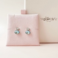 Aurelia Atelier Blue Heartwarming Hug Earrings