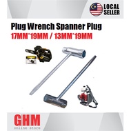 Plug Wrench Spanner Plug 17MM*19MM / 13MM*19MM  Brush Cutter Chainsaw Mesin Tebang Pokok Mesin Rumput