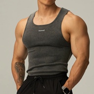 [TeamJoined] Ribbed Vest Vest For Men