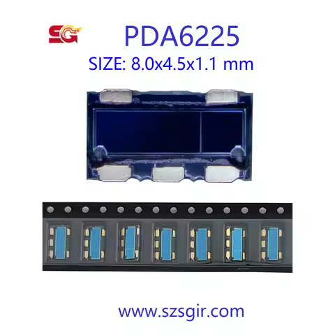 2 PCS, Dual Photodiode, PDA6225, Optoelectronic Detection Sensor, Photo Diode Array