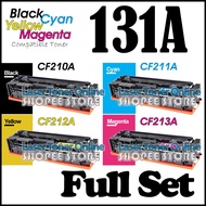 Set H*131 Compatible To H* 131A CF210A CF 210A Black & Color LaserJet Pro 200 M251 M251n M276 M276n 