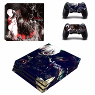 PS4 Pro Tokyo Ghoul Skin Sticker Cover For Sony Playstation 4 Pro Console&amp;Controllers