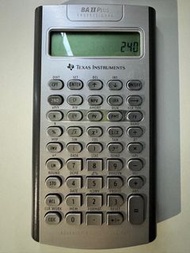 UK Texas Instruments BA II Plus Professional 財務計數機