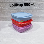 Tupperware lollitup lunch box 550ml (1pc)
