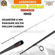 Ujung Joran Fenwick HMG Panjang 165 Bahan Hollow Carbon