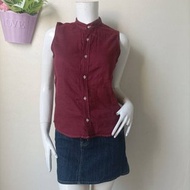 復古 Cube Sugar 襯衫，日本製造，尺寸 M