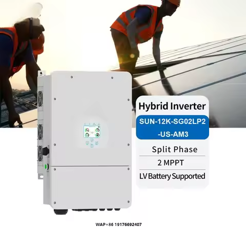 Deye in Stock US Version 12kw 10kw Split Hybrid Inverter SUN-5/6/7.6/8K-SG02LP2-US-AM2 SUN-10/12K-SG