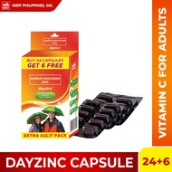 Dayzinc Capsules (24+6 capsules)  - Vitamin C + Zinc