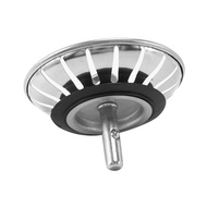 Diameter 78MM Stainless Steel Kitchen Sink Strainer Stopper Waste Plug Sink Filter-ro2
