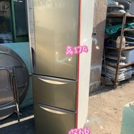 日立二手 三門雪櫃 RS-32E 香檳金色  可...