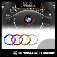 X1 E84 F48 Car Steering Wheel Emblem 45MM Logo Center Decoration Ring Lining Stickers CarMall Car Ac