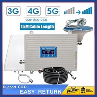 Cell Phone Signal Booster 900/1800/2100MHz 2G/3G/4G Tri Band GSM DCS Mobile Signa Amplifier Repeater