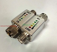 1pcs x 1Mhz-30Mhz 40W VSWR LED Indicator Connector MINI SWR Display Meter