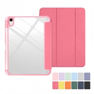 For iPad Case 10th 10.9 Generation iPad 11th A16 2025 11 inch Fashion solid color Cover Pencil Holde