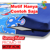 Sarung Kasur Busa Seprei Resleting Promo Murah No.4 (90x200x15) No.3 (120x200x15) No.2 (160x200x15) 