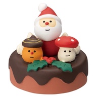 日本 DECOLE Concombre 聖誕系列公仔/ 森林聖誕蛋糕