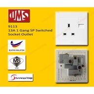 UMS 13A SWITCH SOCKET 9 SERIES SIRIM UMS9113-J