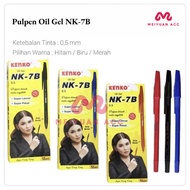 Kenko Oil Gel Pen NK-7B 0.5mm Ballpoint Pen NK7B - MY