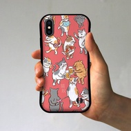 Grip iPhone 手機殼 Cat Guy Salmon 粉紅