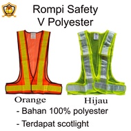 Polyester Mesh Safety Vest V Project Safety Vest/ Safety Vest
