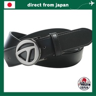 TAYLOR MADE M Circle T Buckle Belt - Free Size (Up to 95cm) - Men's - Available in White and Black -