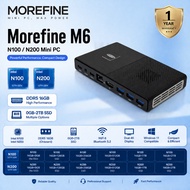 MOREFINE M6 MINI PC Intel N200/N100 LPDDR5 16G 2*M.2 2280 2.5G LAN 2*Type-C HDMI 4K Office HTPC 1 Ye