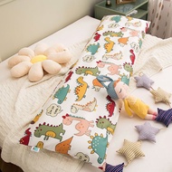 Class A cartoon 60S plush cotton double pillowcase long cotton baby parent-child pillow core cover 1.8 latex pillowcase