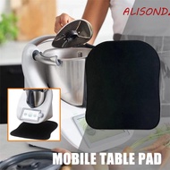 ALISONDZ Cookware Slide Mat, Durable Anti-fouling Mixer Table Pad, Kitchen Accessories Rubber Black Anti-fouling Pad Stand Mixer