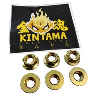 RK TAKASAGO * KINTAMA / KURODAMA * HEX FLANGE NUT M8X1.25 / M10X1.25 HEX FLANGE NUT SPROCKET NUT