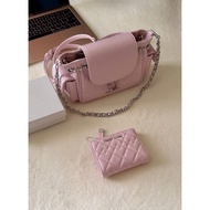 CNK Duo Quilted Small Wallet (GENUINE)