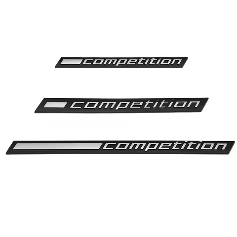 COMPETITION Car Logo Sticker Emblem Badge Trunk Decal for BMW Thunder Edition M1 M2 M3 M4 M5 M6 M7 M