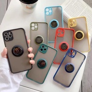 เคสหลังด้านขอบสี มีขาตั้ง เคสกันกระแทก case  iphone 13 Pro max iphone 12 pro max iphone 6 7 8 6plus 7plus 8plus X XS XR XSMAX