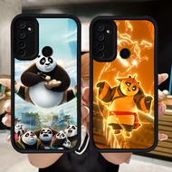 Q15 Kungfu Cute Panda soft Casing for Realme C2 Narzo 10A C17 7i C75 10 5i 9i 6i 20A 5 5s C2s 14 14X