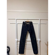 IRON HEART 634S 21oz Extra Heavy Denim Jeans W31 L34 Indigo Selvedge Used