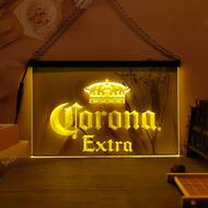 A013 Corona Extra เบียร์บาร์ผับ Cafe Led Neon Light Sign