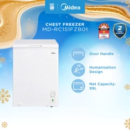 Midea MD-RC151FZB01 Gross 130L Chest Freezer / Refrigerator / Fridge / Peti Sejuk - New Model