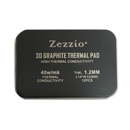 Zezzio 3D Graphite Thermal Pad 40W IC Graphene Cooling 3090/3080 Memory Thermal Silicone Grease Pad 