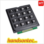 (4x4) 16-Key Matrix ABS Plastic Keypad Module