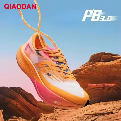 QIAODAN Women Feiying PB3.0 Carbon Plate Running Shoes Women 2025 New Lightweight Shock-Absorbant St