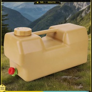 5 Gallon/20L Emergency Water Storage Tank with Spigot and Hand Sanitizer Bottle Water Dispenser