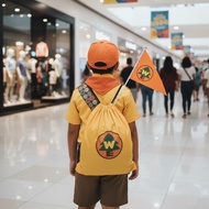 Drawstring Backpack (Lightweight), Wilderness Explorer, Russel Inspired