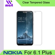 Clear Tempered Glass Screen Protector for Nokia 6.1 Plus