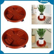 [Direrxa] Pot Trolley Flower Pot Mover Trolley Rolling Plant Stand